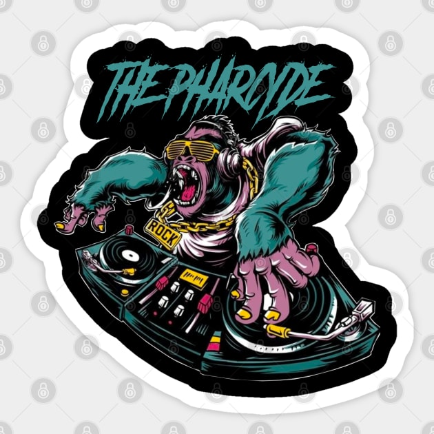 THE PHARCYDE RAPPER Sticker by Tronjoannn-maha asyik 